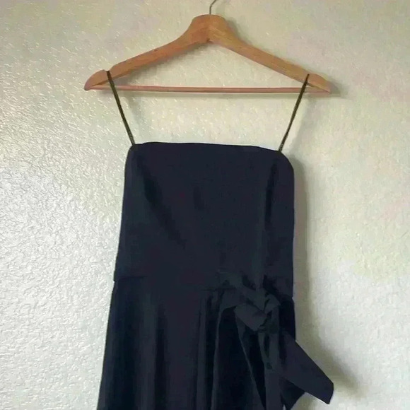 Black Halo Harbor Strapless Jumpsuit - Picture 7 of 12